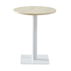 Jedálenský stôl, prírodná/biela, TABIT