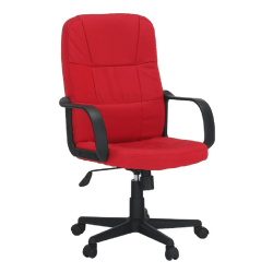 Kancelárske kreslo, červená, TC3-7741 NEW