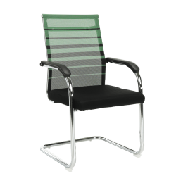 Zasadacia stolička, zelená/čierna, ESIN, rozbalený tovar