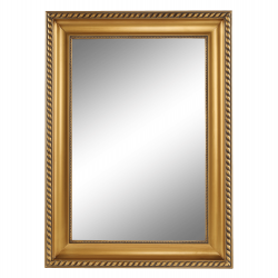 Zrkadlo, zlatý rám, MALKIA TYP 10