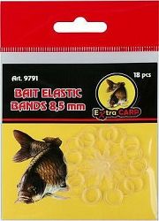 Extra Carp Bait Elastic Bands 8,5 mm 18 ks