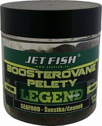 Jet Fish Boosterované pelety Legend Seafood + Slivka/Cesnak 12 mm 120 g